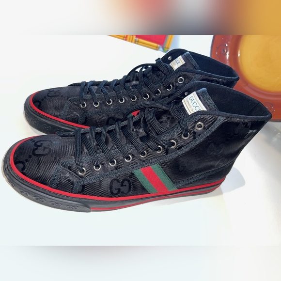 Gucci 1977 tennis collection high-top sneaker
